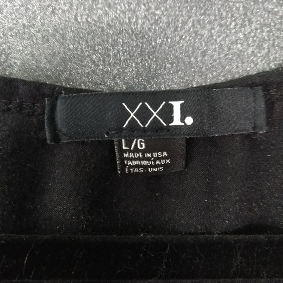 XXI Floral Long Sleeve Stretch CottonT-shirt Dress - Picture 7 of 12